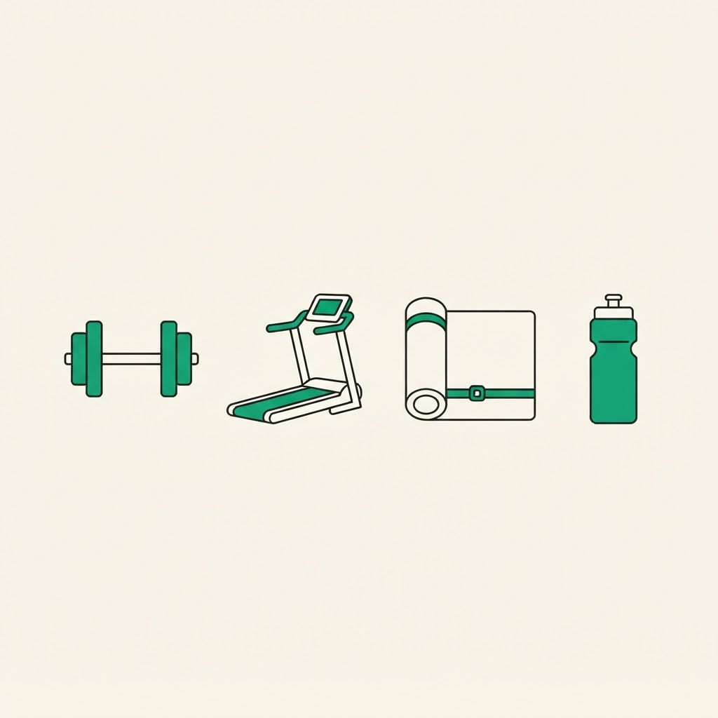 Fitness & Wellness ecommerce illustration